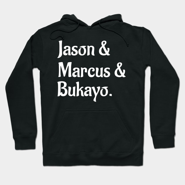 Jason marcus bukayo Hoodie by Doc Maya